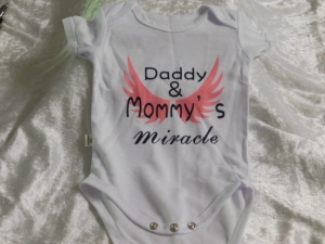 Baby Romper Miracle White 0-3months